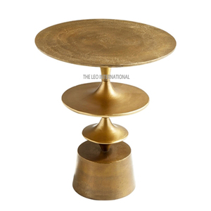 Mesa Auxiliar Redonda de Alta Calidad, Elegante y Económica, para Decoración del Hogar, Mesa de Metal de Calidad Superior - Product Image 2