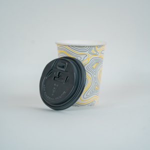 Gobelet en papier écologique imprimé personnalisé de 250ml pour boisson chaude jetable avec couvercle pour cafés restaurants bureaux vente en gros - Product Image 6