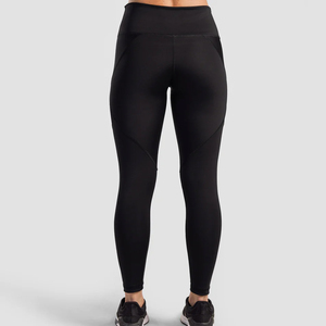 Leggings Deportivos de Cintura Alta para Mujer, con Logotipo Personalizado 2025, Tejido Elástico Ecológico, Ropa Deportiva para CrossFit, Pantalones para Correr - Product Image 2