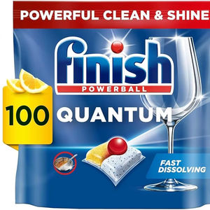 Pastillas para Lavavajillas Finish Ultimate Todo en Uno X100 Sabor Limón, Paquete de 2 - Product Image 6