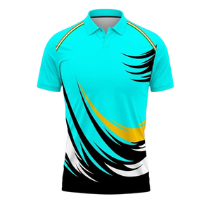 Maillots de polo pour hommes personnalisés avec logo imprimé par sublimation, manches courtes, 100% polyester, ensembles de maillots de football, kits de football - Product Image 6