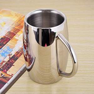 Tazas de café de calidad superior con acabado pulido suave Mango fuerte de fácil agarre para beber bebidas frías calientes en Home Cafe - Product Image 2