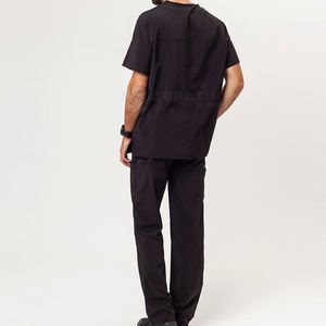 Uniforme de gommage médical Infirmière Médecin Scrub Costumes Ensembles de gommage 100% Coton Séchage rapide Respirant Haute Qualité Utilisation en extérieur - Product Image 2