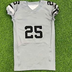 Vente en gros Uniforme de l'équipe de football américain unisexe pour jeunes chemises de sublimation personnalisables avec services OEM/ODM, impression au Pakistan - Product Image 4