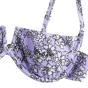 Custom Ladies Swim Set Bikini Two Piece Soft Elastic Nylon Spandex Quick Dry Summer Beach Pool Wear - Product Image 4