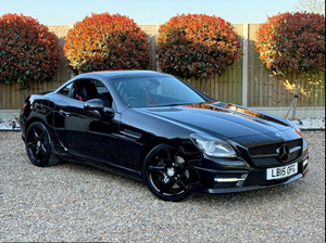 2015-2020 Negro usado M. E. R. C. E. D. E. S.-.B. E. N. Z. SLK 2,0 AMG Sport Wagon RWD Asientos de cuero automáticos Cámara trasera derecha - Product Image 5