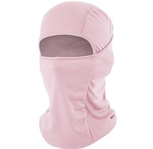 Balaclava de protection personnalisée en gros, couleur rose, pour hommes, masque facial, cyclisme et moto, masque de ski - Product Image 1