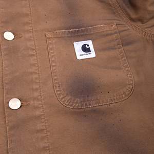Veste utilitaire matelassée pour femme Michigan en toile respirante avec col en satin et peau de mouton, personnalisable, courte, pour l'automne - Product Image 3