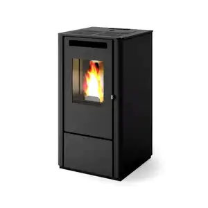 High Quality Smokeless European Small Wood Modern Pellet Stove Portable Pellet Boiler Wooden Stove