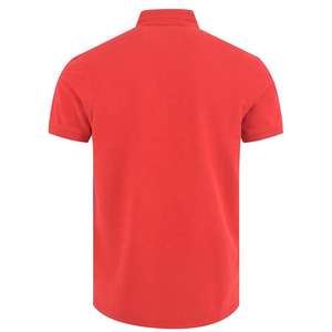 Camisetas de golf en blanco para hombre a precio competitivo, camisetas de polo de talla grande de algodón de estilo informal de manga corta con logotipo bordado liso - Product Image 3