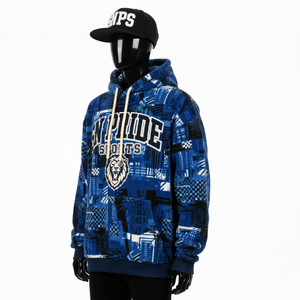 Nueva Sudadera con Capucha Ligera para Hombre, Impresa por Sublimación Personalizada, con Forro Polar Transpirable y Ecológico - Product Image 4