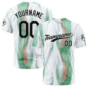 2025 alta calidad hecho a medida su propio diseño sublimación impresión Digital cosido uniforme de béisbol equipo Jersey servicio OEM - Product Image 4