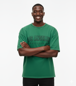 Sudadera de invierno para hombre de alta calidad 100% algodón de gran tamaño suelta Casual manga corta impresión Digital al por mayor personalizado - Product Image 4