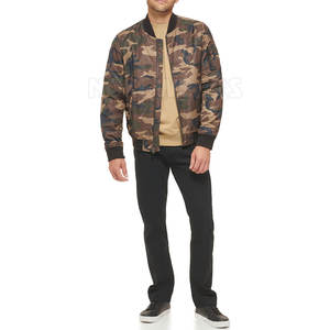 Chaqueta Bomber para Hombre con Estampado de Camuflaje a Bajo Precio, Estilo y Logotipo Personalizados en Chaqueta Bomber para Adulto - Product Image 5