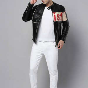 Veste en cuir vintage pour homme, col montant, hiver, qualité supérieure, respirante, prix abordable, vente en gros, nouvelle collection 2026 - Product Image 3