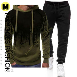 Survêtements personnalisables Sweatshirts à capuche et pantalons de survêtement unisexes en polaire 400gsm pour vêtements de sport surdimensionnés à la mode - Product Image 6