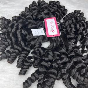 Extensiones de cabello humano Remy chino Virgen sin procesar, cuerpo crudo, cutícula alineada, recto, ondulado, onda suave, onda profunda suelta - Product Image 3