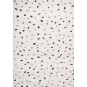 พรมขนปุยทำมือ Netline Home Moodi สีเทา/ม่วง Plumetis ผสมเส้นใยปอกระเจาและวิสโคส สำหรับห้องนั่งเล่นและทางเข้าบ้าน - Product Image 1