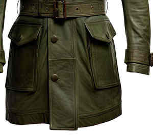 Nuevo Abrigo Largo de Cuero de Piel de Alta Calidad para Hombre, Nuevo Estilo de Invierno, Abrigo Largo de Cuero Real para Hombre, Elegante, Disponible en Todas las Tallas - Product Image 4