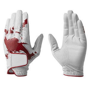 Service OEM, gants de golf pour hommes en cuir Cabretta de qualité supérieure, sangle de poignet réglable, antidérapants, doigts entièrement couverts, durables, sportifs - Product Image 4
