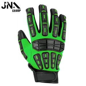 Guantes de extracción duraderos de alto rendimiento Guantes de trabajo de seguridad resistentes a golpes y a prueba de cortes para rescate de gas y petróleo - Product Image 1