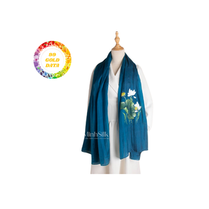 Bufanda de sensación de Cachemira elegante Unisex suave al tacto envoltura de otoño e invierno de moda con técnica de costura Floral recuerdo perfecto - Product Image 3