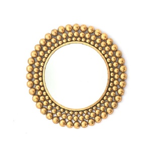 Superior Modern Gold Metal <b>Mirror</b> <b>Frames</b> Luxury Home Interior Decoration Creative Handicraft Dressing Supplies Living Bathroom - Product Image 1
