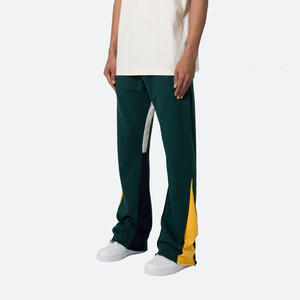 Pantalones de chándal personalizados Fitness Jogging Gym Stacked Sweat Pants Streetwear Blank Flared Sweat Pant para hombres - Product Image 1