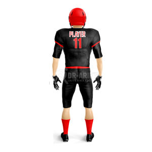 ชุดเสื้อและกางเกงทีมอเมริกันฟุตบอลมืออาชีพ แบบพิมพ์ลายซับลิเมชั่น ชุดยูนิฟอร์มอเมริกันฟุตบอลแบบกำหนดเองสำหรับทีม - Product Image 2