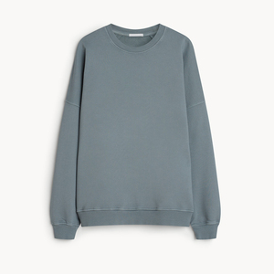 OEM Manufacturers Winter 2 Pcs Oversized Printing Men's Sweatshirts Wholesale Heavy <b>Weight</b> <b>Blank</b> Custom Pullover Sweatshirts - Product Image 5