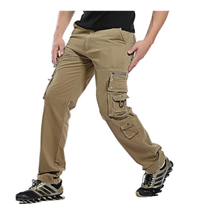กางเกงคาร์โก้สำหรับผู้ชายกางเกงฝึกล่าสัตว์ปีนเขากลางแจ้งมีกระเป๋าหลายกระเป๋า - Product Image 6