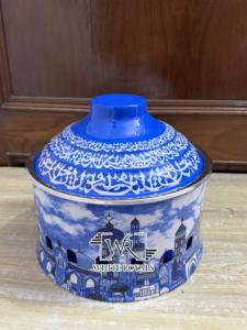 Réchauffeur de nourriture en acier avec couvercle, dernier modèle unique de fabrication personnelle, chauffe-plats à la cocotte traiteur de mariage du marché du Golfe du Moyen-Orient - Product Image 2