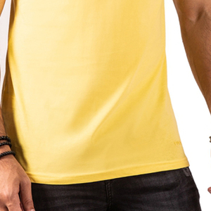 Camiseta gráfica con estampado de pantalla y logotipo personalizado para hombre, camisetas cómodas con estampado de letras de tela pesada de algodón 100% - Product Image 2