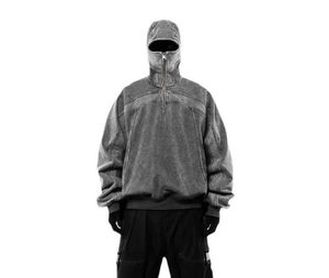 Sweat à capuche zippé intégral pour homme, 100 % coton molletonné, avec options de couleurs multiples et motifs personnalisables avec logo. - Product Image 1