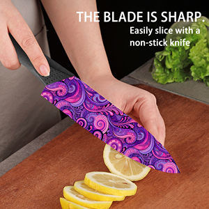 Juego de Cuchillos de Chef de 3 Piezas con Hoja de Cerámica y Mango de Plástico, Más Vendido al por Mayor, para Negocios de Restaurantes, Apto para Lavavajillas, Diseño Ambidiestro - Product Image 4