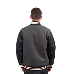 Blouson de baseball Blouson de baseball Streetwear pour homme Veste de baseball à manches longues légère boutonnée Veste Letterman pour homme - Product Image 2