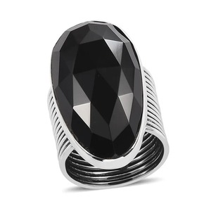 Proveedor indio Bold Black Onyx Ring para confianza o estabilidad y protección de energía disponible para suministro mundial - Product Image 5