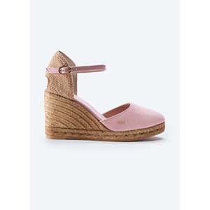 Satuna in edizione limitata espadrillas in tela con zeppa sandali eleganti in materiale di tela - Product Image 1