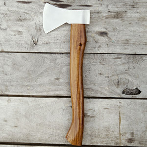 เครื่องมือตัดอเนกประสงค์สำหรับแคมป์กลางแจ้งผู้ชายด้ามไม้ขวานสแตนเลสเกรดอุตสาหกรรม - Product Image 3