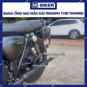 Sacoche arrière Triumph pour porte-bagages modèle 3, compatible T100-T120-Twin 900 - Product Image 5