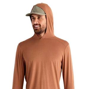 Solid Pattern Fishing Clothing Hoodies <b>Shirts</b> Polyester Material Breathable UPF Sun Protection Long Sleeve Man Fishing <b>Hooded</b> - Product Image 4