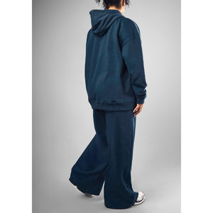 High Quality Custom Heavyweight Trouser Loose Jogger <b>Women</b> Wide Leg Baggy <b>Sweatpants</b> <b>for</b> Sale - Product Image 2