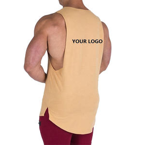 Bas quantité minimale de commande respirant nouveau Design hommes débardeur à vendre en ligne dernière arrivée vêtements de Fitness haute qualité hommes débardeur - Product Image 4