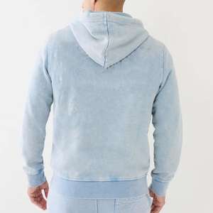 Sudadera con Capucha Premium de Algodón para Hombre, Sudadera con Cierre de Doble Cremallera, Chaqueta con Capucha y Cierre Personalizable para Invierno, Orgánica - Product Image 6