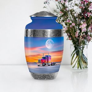 Urne de crémation de camionneur pour cendres humaines Femme adulte, urnes pour cendres humaines Grandes urnes de crémation pour cendres Homme adulte - Product Image 3