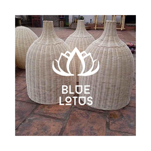 Lampe en bambou écologique faite à la main rétro simple meilleure vente durable moderne éclairage créatif disponible - Product Image 1