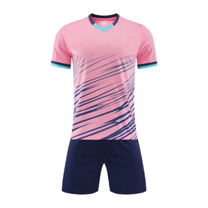 เสื้อฟุตบอลผู้ใหญ่แบบพิมพ์ลายด้วยความร้อน ชื่อผู้เล่น ชุดฟุตบอลชาย แห้งเร็ว ระบายอากาศ ชุดกีฬาทีม เสื้อท็อป - Product Image 2