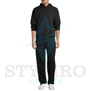 Sweat-shirts à capuche pour hommes en coton épais 360 grammes, impression en relief de qualité, coupe classique, pull-over de luxe en molleton français 3D - Product Image 4