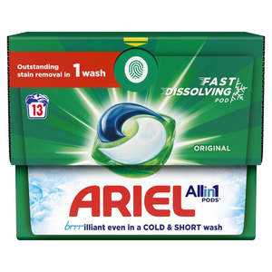 Detergente en Polvo Ariel/Polvo para Lavar ARIEL 3,75 kg/Cápsulas ARIEL '15 - Product Image 3