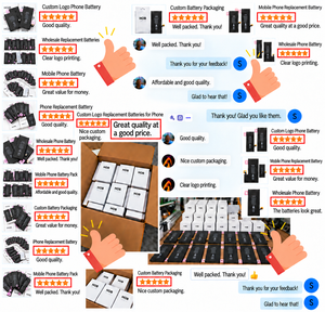 แบตเตอรี่สำรองสำหรับ iPhone 14 15 16 17 18 Pro Max 12 13 Mini ของแท้จากโรงงาน พร้อมโลโก้สั่งทำได้ ใหม่ 0 รอบการใช้งาน ขายส่งจำนวนมาก - Product Image 6